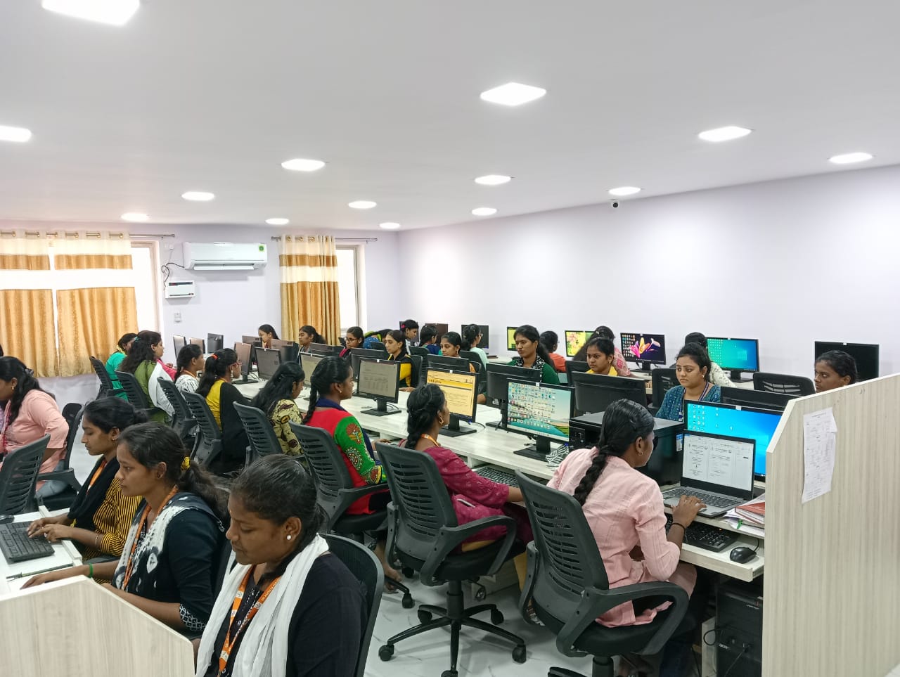 Students in Computer Lab